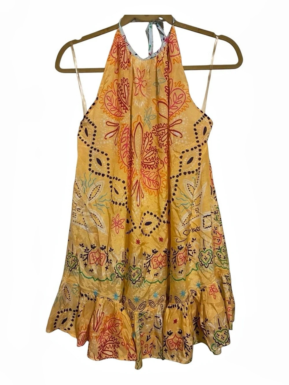 NWT Sundress Mini Dress in Saint Tropez print